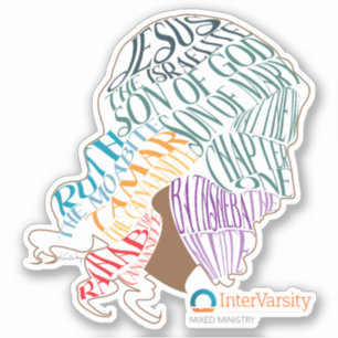 Adesivo Vinheta Jesus Misturado