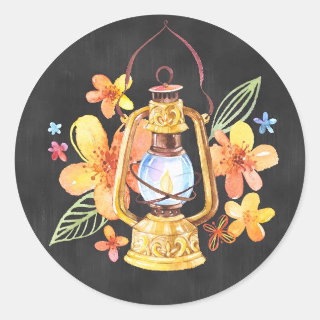 Adesivo Vinheta Lanterna do Quadro (Frente)