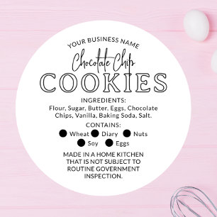 Adesivo Vinheta-lei de algodão de chocolate preto branco