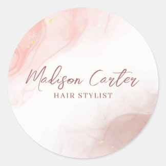 Adesivo Vinheta líquida de tinta com álcool de abstrato