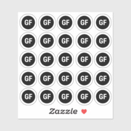 Adesivo Vinheta Livre de Gluten de Escolha das Refeições