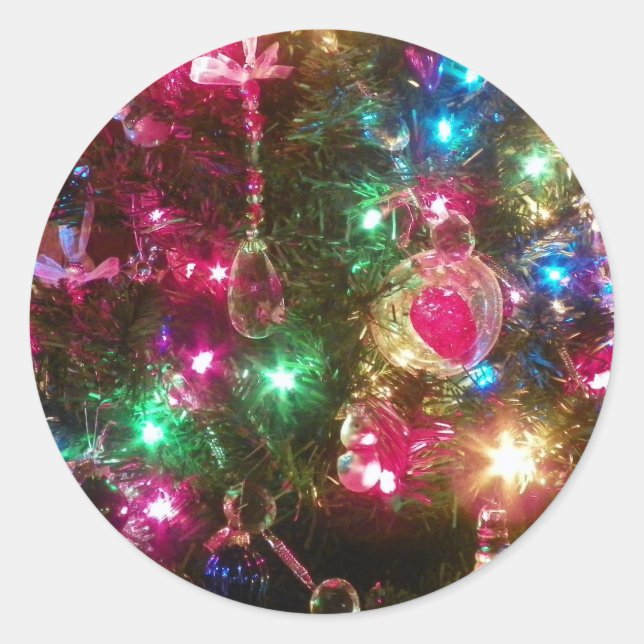 Adesivo Vinheta mágica de Natal (Frente)