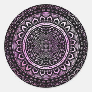 Adesivo Vinheta Mandala