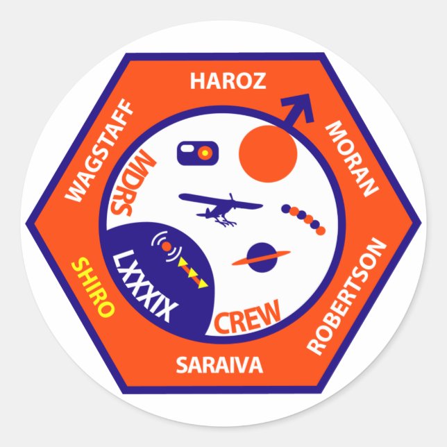 Adesivo Vinheta MDRS Crew 89 (Frente)