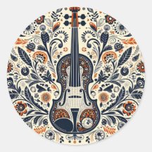 Vinheta Melodia Nacional Violino com Arte Folclóri