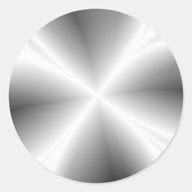 Adesivo Vinheta Metálico Faux Silver (Frente)