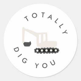 Adesivo Vinheta Mínima Festa de aniversário de Construção 