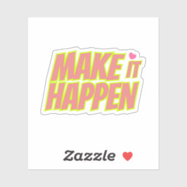 Adesivo Vinheta Motivacional