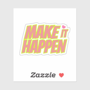 Adesivo Vinheta Motivacional