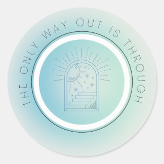 Adesivo Vinheta motivacional, minimalista, espiritual.