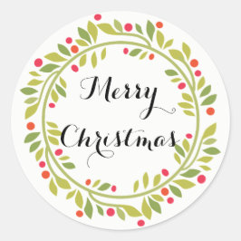 Adesivo Vinheta na moda de Wreath