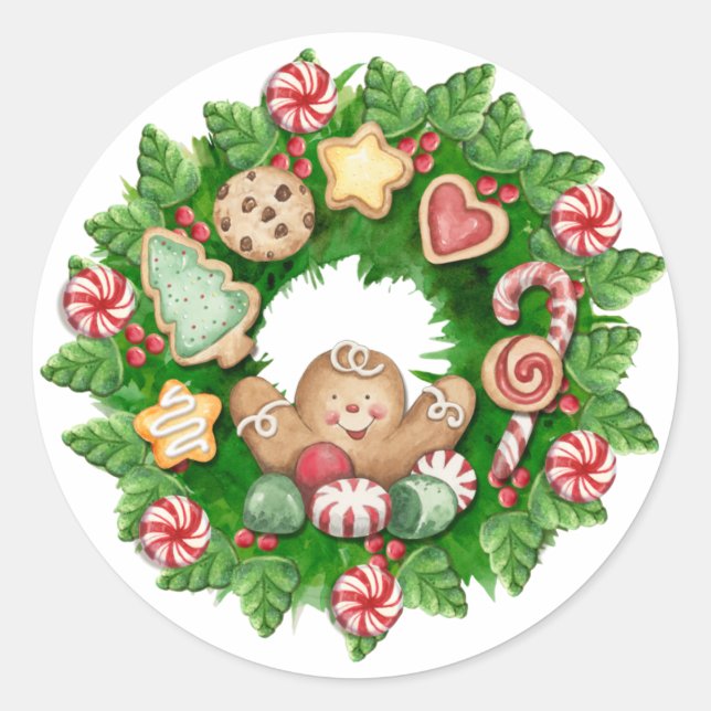 Adesivo Vinheta Natal (Frente)