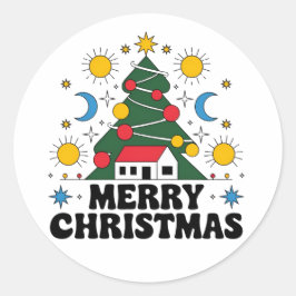 Adesivo Vinheta Natal: Novo Modelo Festivo