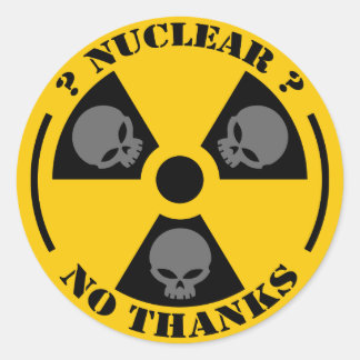 Adesivo Vinheta nuclear