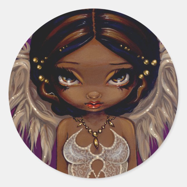 Adesivo Vinheta "Olhos Adoráveis" (Frente)