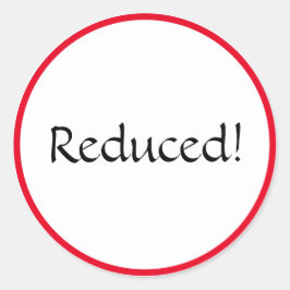 Adesivo Vinheta Oval Reduzida