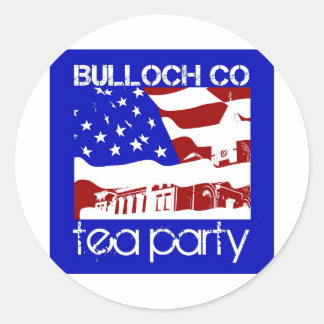 Adesivo Vinheta para bombeiros do Tea Party