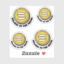 Vinheta pequena criptografada de presente SOLANA-M