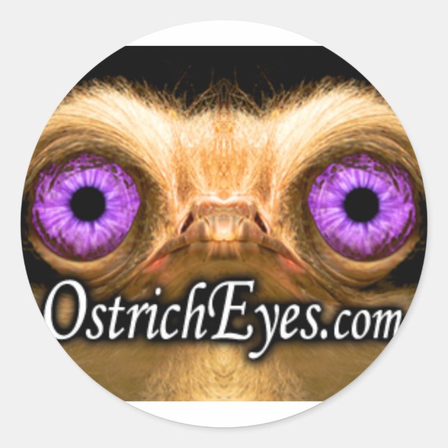 Adesivo Vinheta Pequena OstrichFace (Frente)