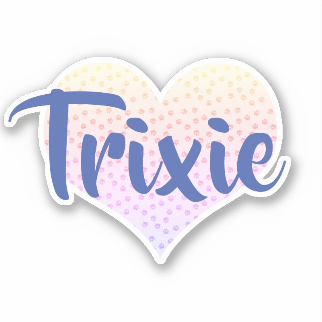 Adesivo Vinheta personalizada cardíaca para impressão digi (Frente)