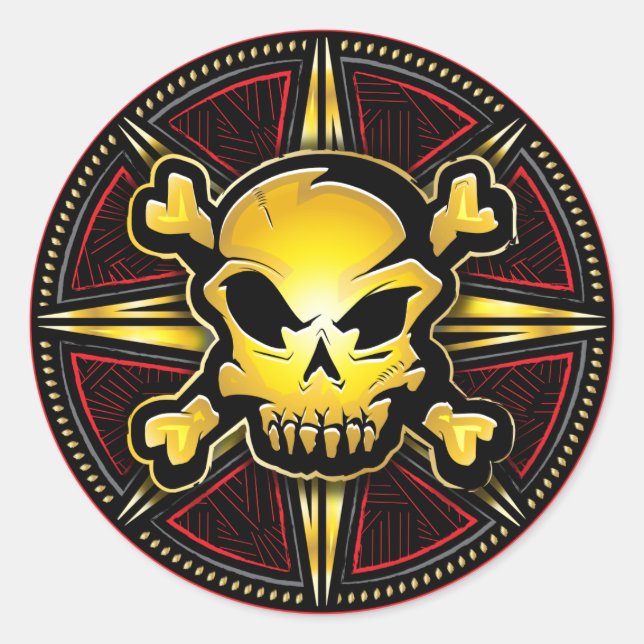 Adesivo Vinheta Pirata (Frente)