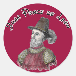 Adesivo vinheta Ponce de Leon
