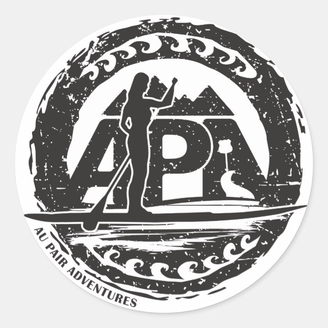 Adesivo Vinheta preta (Frente)