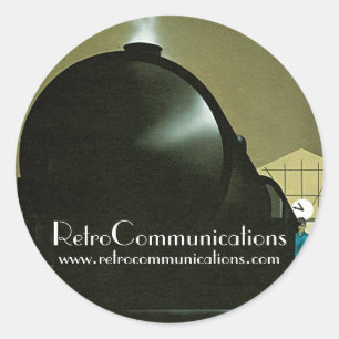 Adesivo Vinheta Promo Retroativa - Comboio