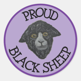 Adesivo Vinheta-púrpura-negra