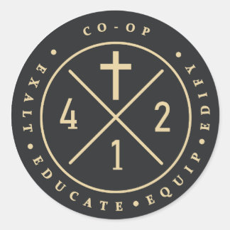 Adesivo Vinheta redonda 412