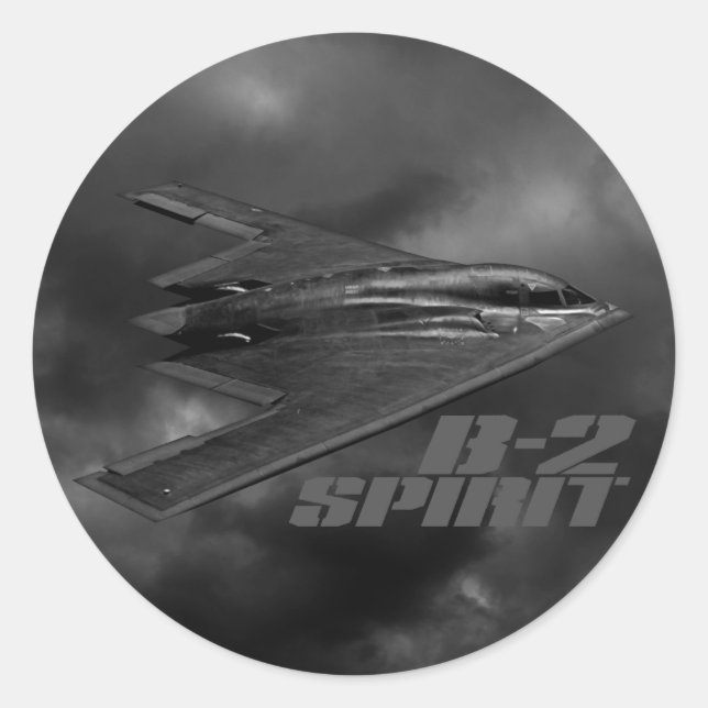 Adesivo Vinheta redonda B-2 espirituosa clássica (Frente)