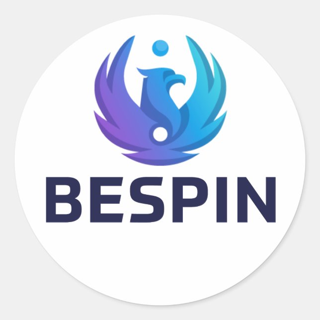 Adesivo Vinheta redonda BESPIN (Frente)