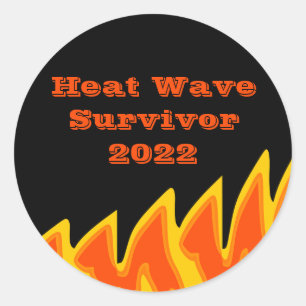 Adesivo Vinheta redonda Classic Wave Survivor 2022