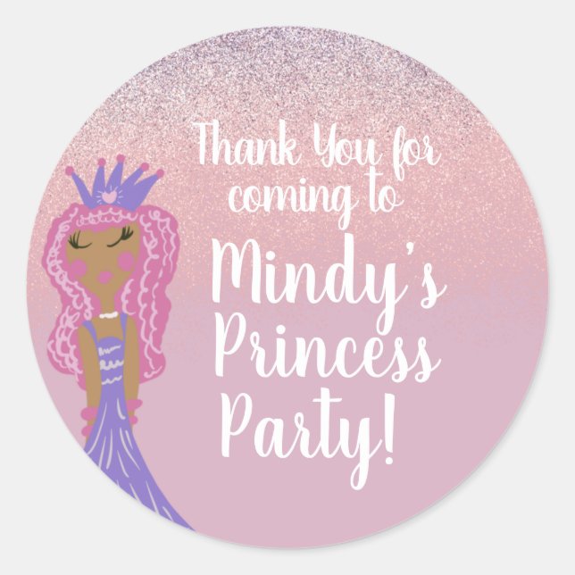 Adesivo Vinheta redonda clássica com porta de partido da P (Frente)