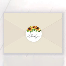 Adesivo Vinheta redonda clássica de Chá de panela de giras