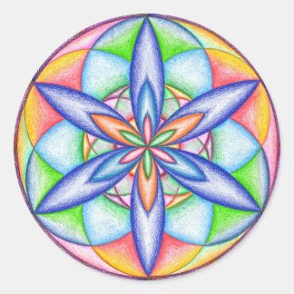 Adesivo Vinheta redonda com ventilador expansível