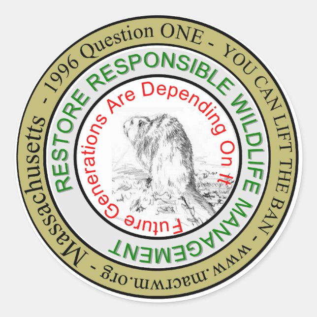 Adesivo Vinheta redonda CRWM (Frente)