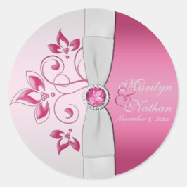 Adesivo Vinheta redonda de 1,5", com granulometria pratead