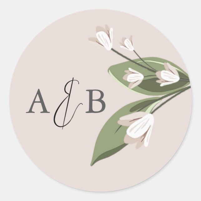 Adesivo Vinheta redonda de cintilações azuis (Frente)