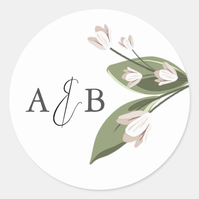 Adesivo Vinheta redonda de cintilações azuis (Frente)