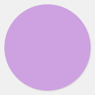 Adesivo Vinheta redonda de Lavanda de pastel leve