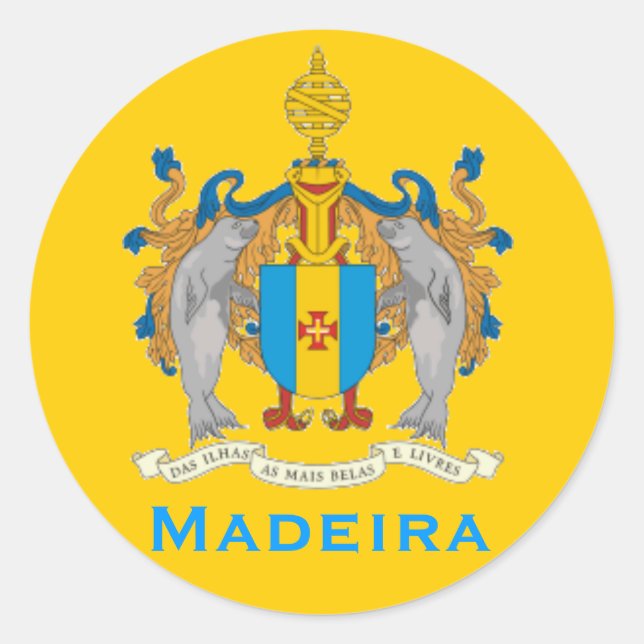 Adesivo Vinheta Redonda de Sinalizador Madeira (Frente)