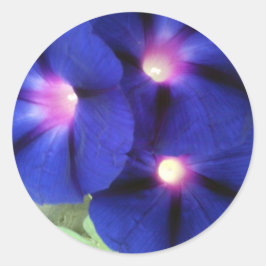 Adesivo Vinheta redonda floral