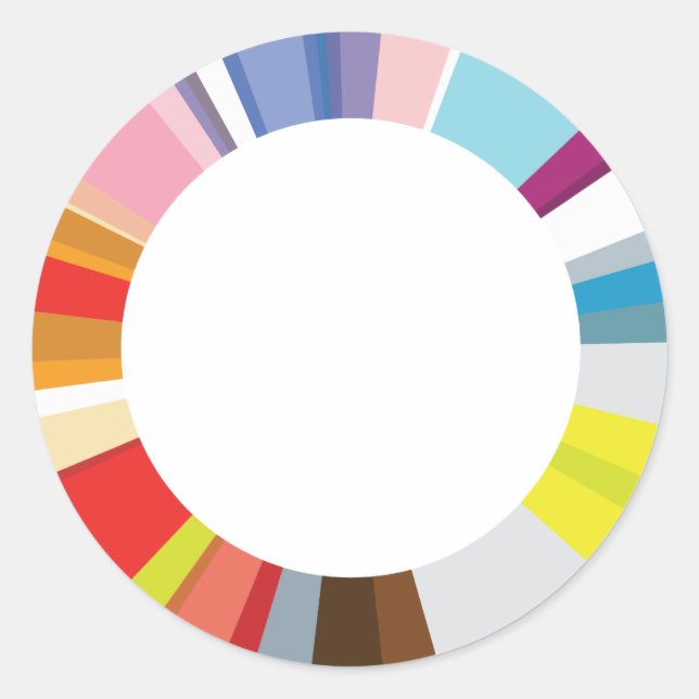 Adesivo Vinheta redonda GEW (Frente)