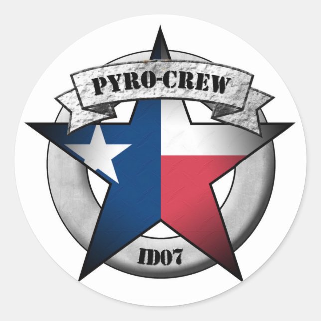 Adesivo Vinheta redonda ID07 (Frente)