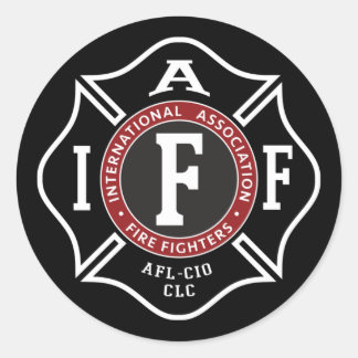 Adesivo Vinheta redonda maltesa IAFF