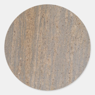 Adesivo Vinheta redonda marble castanho enferrujado
