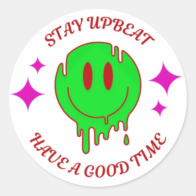 Adesivo vinheta redonda normal (Frente)