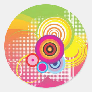 Adesivo Vinheta Retro