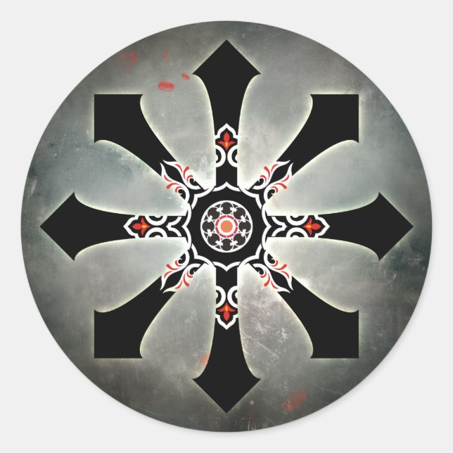 Adesivo Vinheta Revisória do Caos (Frente)